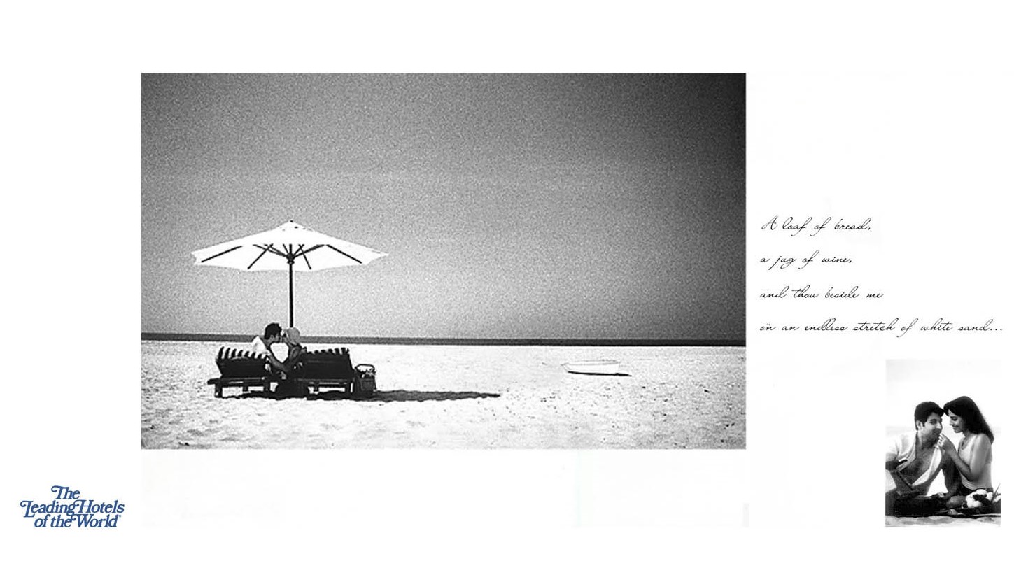 Awarded work — The Leela Palace Goa campaign